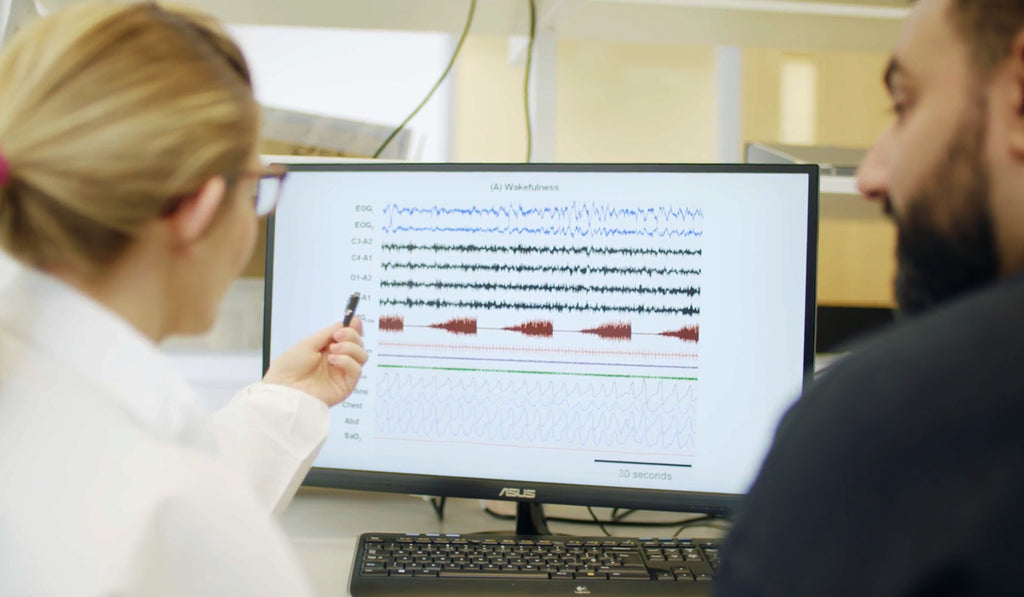 Illustrative photograph: Scientists studying wave patterns