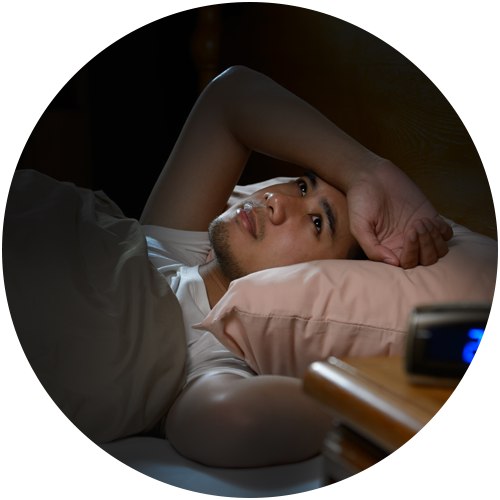 Experience insomnia & other sleep problems